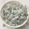 Jade Verde Natural e Branco Coluna Reta Contas Soltas Atacado Contas Cilindricas de Corte Reto Contas Espaçadoras Acessórios Joias DIY Pulseiras Brincos Pingentes