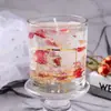 Velas de Vidro para Aromaterapia, Velas Perfumadas Românticas, Jantar Romântico à Luz de Velas para Pedido, Velas de Gelatina para Festa de Aniversário, Dia dos Namorados
