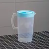 Taza de Plástico Resistente al Calor para Agua Fría Jarra para Jugo Taza para Agua Fría Hervida Jarra para Agua Fría con Tapa de Gran Capacidad para el Hogar