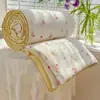 Colcha de Verano Tradicional Lavable de Algodón Nube, Colcha de Verano de Hilo Tipo Nube, Colcha para Aire Acondicionado, Colcha Fina de Verano Doble para Dormitorio de Estudiante