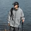 Gelo Seda Proteção Solar Vestuário Masculino e Feminino Verão Fino UV Jaqueta de Proteção Moda Pesca Proteção Solar Vestuário Esportes ao Ar Livre Roupas Pele