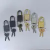 Suministros del Fabricante Aleación de Zinc Candado Cuadrado Pequeño Creativo Candado para Papelería Candado para Diario Desbloqueo Fabricación de Candados Pequeños