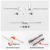 Botones Hanfu Hebilla de Metal Sin Clavos Sin Costuras Hebilla Hanfu Estilo Chino Cheongsam Pantalones Antiguos Artefacto de Cintura