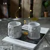 Resina Epoxi Aromaterapia Yeso Taza Jarrón Almacenamiento Molde de Silicona Templo Cemento Concreto Molde de Yeso DIY