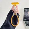 Cordón para Teléfono Móvil Color Dopamina Llavero de Cámara Correa de Muñeca Anti-Pérdida Moda Simple Correa Corta para Teléfono para Bolsos