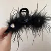 Pinza Triangular para el Cabello de Tela Estilo Coreano, Pasador Dulce y Elegante, Pinza de Tiburón, Lujo Ligero, Sensación de Alta Gama, Accesorio Versátil para el Cabello para Mujeres