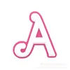 Bolsa Borg con Letra Inglesa Rosa Accesorios Bolsa con Agujeros Colgante para Bolsa Flor Grande de Zapato Hebilla Boggbag Accesorios para Bolsa de Playa