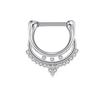 Nuevo Piercing Mediano de Acero Inoxidable para la Nariz, Aro para el Septo, Joyería Popular para Piercing, Cool