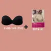 Vacaciones en la Playa Viajes Sujetador Invisible Pecho Pequeño Push-up Vestido de Novia Superior Adhesivo Antideslizante para el Pecho Vestido Adhesivo para el Pecho