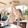 Caja de Pañuelos para Coche Juguete de Peluche Creativo Lindo Decoración Interior de Coche Caja de Pañuelos Estilo Nuevo Oso Bolsa Colgante de Pañuelos para Coche