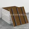Adhesivo 3D Estéreo Transfronterizo Tablero de Celosía con Grano de Madera Pegatinas de Pared Papel Tapiz Pared de Fondo para Sala de Estar Decoración Impermeable y a Prueba de Humedad