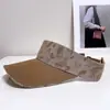 Novo Chapéu Viseira Color Block Personalidade Castanha Homens Mulheres Verão Nova Moda Aba Macia Chapéu de Sol Proteção Solar Chapéu Bico de Pato