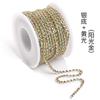 Popular Transfronteiriço Ss12 Eletroforese Corrente Garra Strass Corrente Diamante Colorida Densa Acessórios para Celular Bagagem Vestuário Corrente Diamante