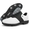 Le Chuang THESTRON Nuevos Zapatos de Golf para Hombre Zapatos de Cuero Brock Transpirables Golf para Hombre