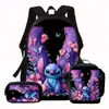 Entrega en stock, mochila de Stitch más vendida en Amazon para estudiantes de primaria y secundaria, bolsa escolar de anime ligera y duradera