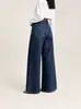 Jeans Europeu e Americano Plus Size Feminino 2026, Tendência Streetwear 6X Grande Solto Wide Leg Calças Vintage