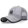 Gorra de verano para hombre, sombrero de sol para pesca al aire libre y ocio, gorra de béisbol con visera extendida para niños, protección solar
