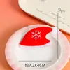 Adornos Pequeños de Navidad para Hacer Tú Mismo, Bufandas para Ropa, Accesorios de Dibujos Animados, Muñecos de Peluche Rellenos de Algodón, Broches de Peluche, Colgantes para Llaveros y Decoraciones
