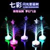 Colorido acrílico árvore de Natal luz da noite luminoso levou Cristal árvore de Natal luz criativa decoração de Natal presente