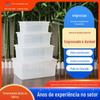 Caixa de Armazenamento Transparente Espessa Organizador de Roupas Doméstico de Plástico Caixa de Armazenamento Grande Caixa de Armazenamento Extra Grande para Brinquedos