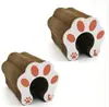 Tablero rascador para gatos tipo acordeón etiquetable transfronterizo con cascabel, juguete para gatos, poste rascador para gatos, cama para gatos resistente a los arañazos de papel corrugado