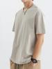 Camiseta de Verano Holgada de Manga Corta para Hombre Yimeng, Cuello Redondo, Color Sólido, Camiseta Casual para Hombres Jóvenes, Marca Casual de Moda