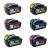 Batería Universal Makita 20V24V48V pistola de agua motosierra para tala batería de gran capacidad duradera larga duración batería de litio