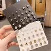 Pendientes de Lujo de Gama Alta, Pendientes de Aro Lisos de Moda, Pendientes de Aro Elegantes de Nicho para Mujer, Tapones para los Oídos, Puestos de Venta al por Mayor de Pendientes