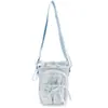 Nueva Bolsa Cruzada para Teléfono Móvil para Niñas, Bolso Casual de Verano para Botella de Agua, Bolso Pequeño de Hombro, Bolso de Hombro Único Estilo Japonés con Lazo para Mujeres