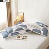 Funda de almohada doble larga de algodón lavado clase A individual 48x150 alargada funda de almohada para pareja funda de almohada individual para el hogar