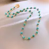 Collar de Perlas Francés Retro Multicapa, Cadena para Clavícula de Lujo Ligero de Nicho, Joyería de Moda Estilo Palacio, Joyería de Alta Gama para Mujeres