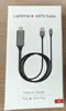 Cable de mirroring de pantalla Apple lightning a hdmi aplicable Cable MHL cable de alta definición de teléfono móvil iphone a hdmi