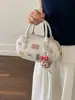 Bolsa de Bowling Personalizada, Bolsa Estilo Coreano tipo Almofada Transversal, Bolsa de Ombro Casual da Moda, Nova Bolsa Tendência 2026 para Mulheres