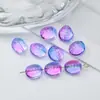Espalda Rica y Poderosa de Caparazón de Tortuga con Agujero para Cuerda de Vidrio de Colores Pulsera Trenzada DIY Anillo de Pulsera Joyería de Cuentas de Buda Accesorios