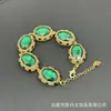 Nuevo Conjunto de Joyería Medieval de Diamante Checo de Cristal Swarovski Joyería de Nicho Juego de Cuatro Piezas Suministro del Fabricante Venta al por Mayor