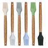 Espátula de silicone transfronteiriça colher de sopa espátula de silicone antiaderente doméstica Nordic silicone de grau alimentício utensílios de cozinha atacado