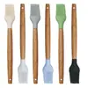 Espátula de Silicona y Cuchara para Sopa Transfronteriza, Espátula de Silicona Antiadherente, Utensilios de Cocina de Silicona de Grado Alimenticio Nórdicos para el Hogar al por Mayor