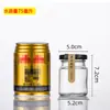 Los fabricantes suministran botella de vidrio con tapa, vaso para pudín y yogur, botella para miel, frasco sellado, frasco para nido de pájaro pequeño al vapor