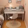 Escritorio de computadora, escritorio, escritorio para el hogar, escritorio de oficina simple, tocador de dormitorio para niñas, escritorio de estudio para estudiantes fácil de armar