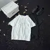 Camiseta de Hombre 2025 Verano Nuevo Diseño de Moda Top de Manga Corta Holgado Casual Camisa de Media Manga con Decoración de Botones