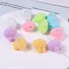 Contas Flocadas de Pelúcia com Furo Central Personalizadas Material para Miçangas DIY Acessórios Versáteis para Corrente de Celular de Pelúcia Pingente de Carro