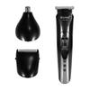 Kemei km-1506 tijeras de barbero para cabeza de aceite, tallado, recortadora de barbero, cortadora eléctrica tres en uno, carga USB