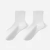 Calcetines de Media Caña Versátiles Largos de Algodón Puro Transpirables Antideslizantes Resistentes al Olor para Mujer Primavera Venta al por Mayor