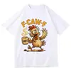 Nueva Camiseta de Manga Corta Harajuku F Chicken Divertida 2025 para Mujer, Camiseta Humorística con Estética de Pollo, Top Oversize Casual para Hombres y Mujeres