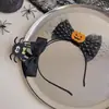Diadema de Sombrero Mágico de Bruja de Halloween Cos Disfraz Accesorios Divertido Sombrero de Calabaza Decoración de Fiesta Suministros