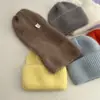 Gorro de Punto de Pelo de Conejo Angora de Alta Densidad para Mujer, Gorro de Lana Ruso Engrosado para Invierno que Protege las Orejas