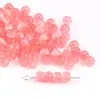 4mm Macaron Escovado Olho de Gato Vidro Contas de Arroz Feitas à Mão DIY Contas Soltas Pulseira Colar Acessórios de Joias Atacado
