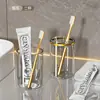 Copo de Lavar para Viagem, Copo Portátil para Escova de Dentes, Escova de Dentes, Caixa de Armazenamento de Pasta de Dentes, Copo de Escovação e Enxágue Bucal Quatro em Um para Viagem em Família