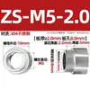 Porca Rebite de Expansão Aço Inoxidável Galvanizado Rebite de Expansão Passo Roscado Flange Redonda Porca Z/Zs-Mm3M4M5M6M8M10