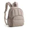 Mini mochila para o dia a dia feminina em estoque, mochila de viagem leve de plumas, mochila escolar impermeável casual para estudantes